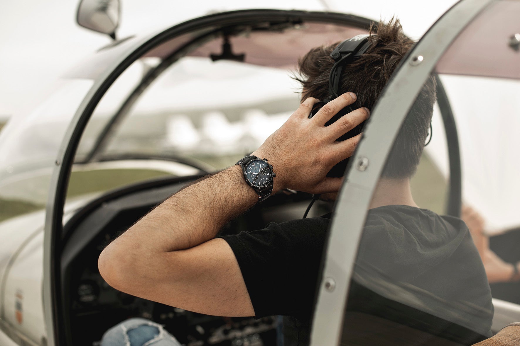 Junghans Meister Pilot Automatic Navy Blue Watch 27/4397.00 Image 5