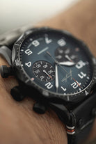 Junghans Meister Pilot Automatic Navy Blue Watch 27/4397.00 Image 6