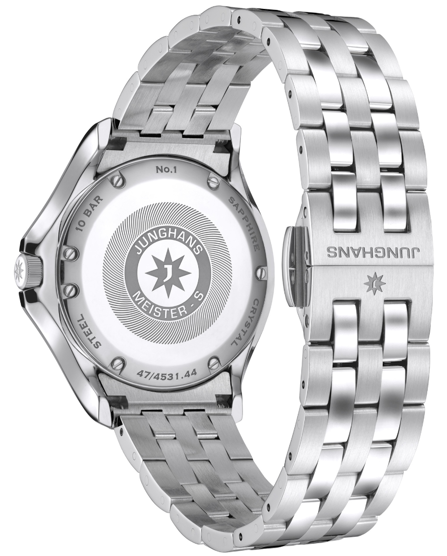 Junghans Meister S 35mm Quartz Green Watch 47/4530.44 Image 5