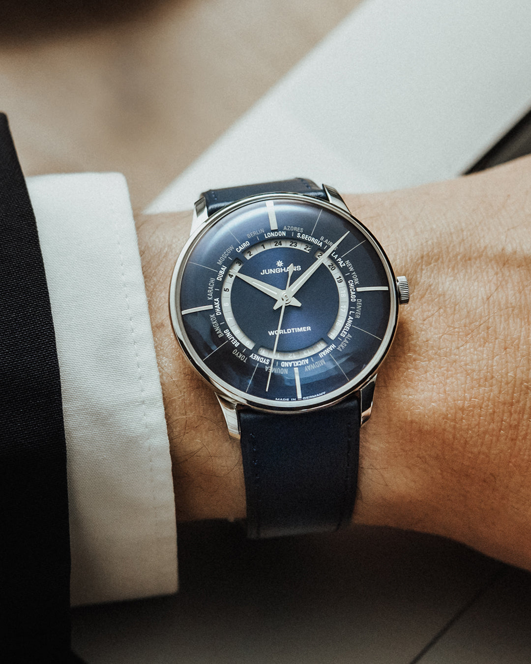 Junghans Meister Worldtimer Watch 27/3010-01 Image 2