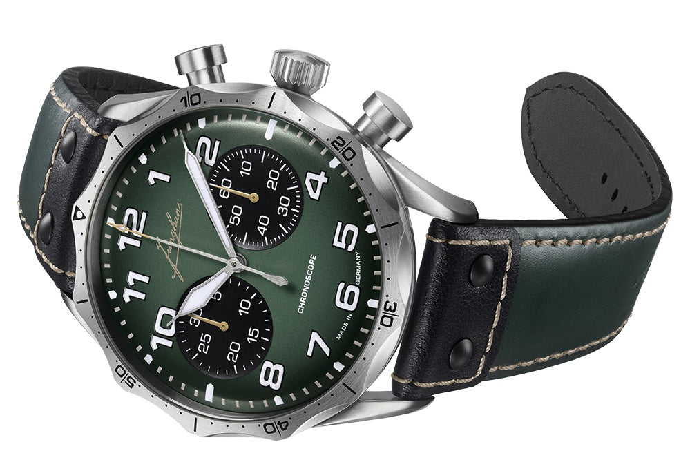 Junghans Pilot Chronoscope Watch 27/3492.00 Image 2