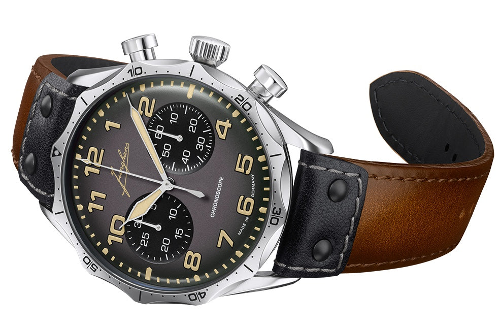Junghans Pilot Chronoscope Watch 27/3493.00 Image 2