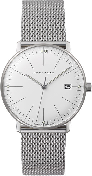 Junghans Watch Max Bill Ladies Quartz Sapphire Crystal 47/4250.46 Image 1
