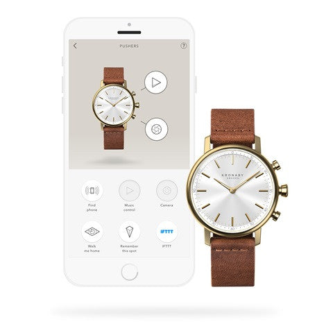 Kronaby Carat Smartwatch Watch S0717/1 Image 2