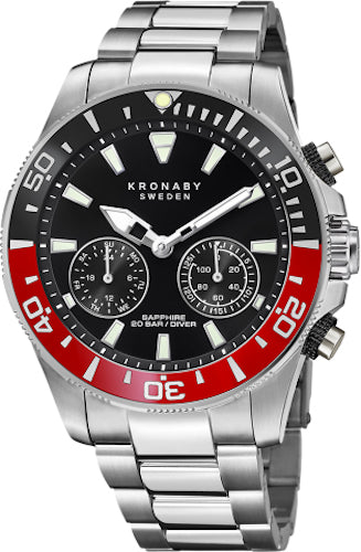 Kronaby Diver Smartwatch Watch S3778/3 Image 1