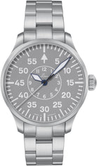 ﻿Laco Flieger Basic Aachen Grau 42 Bracelet 862159.MB Image 1