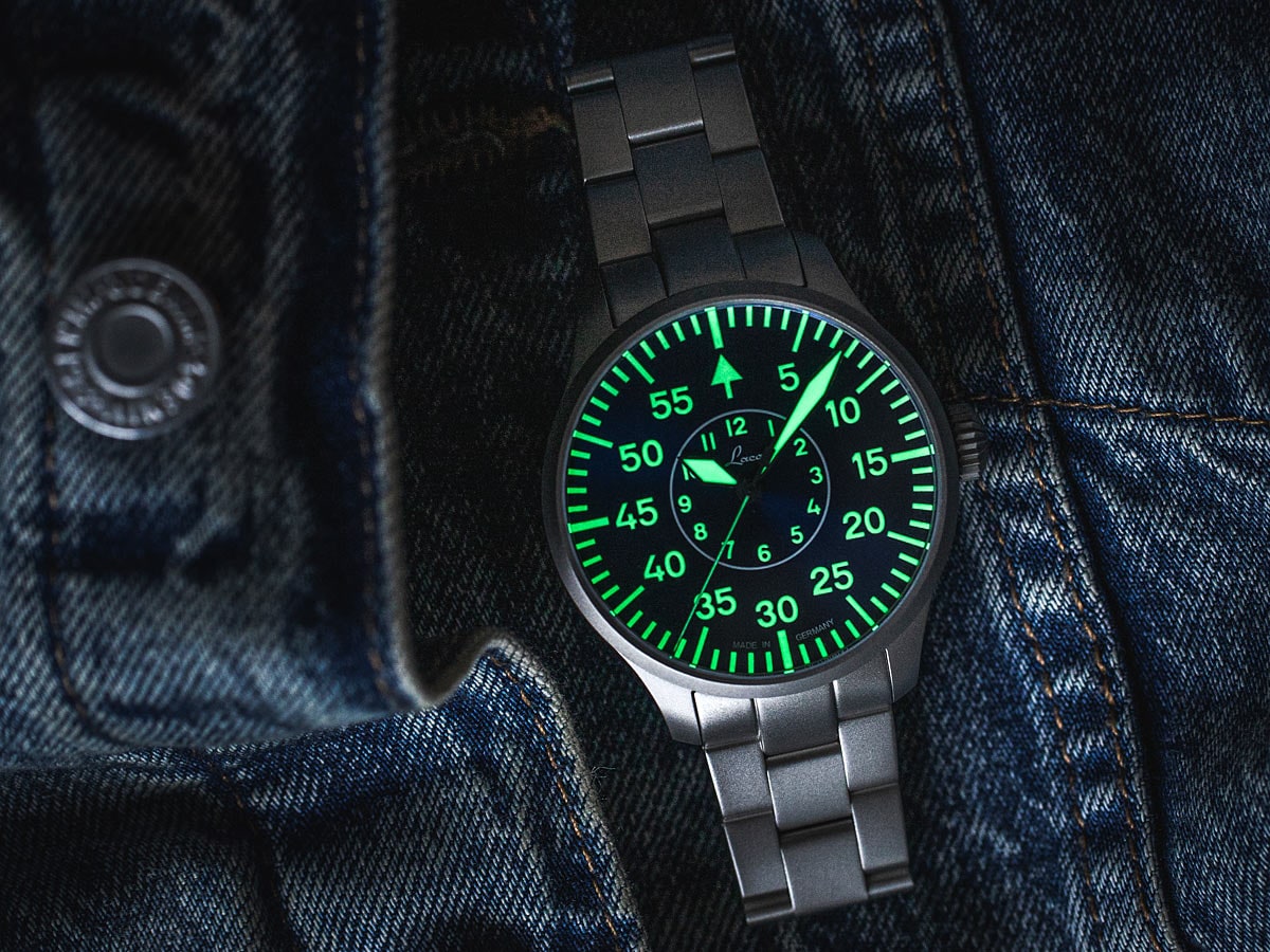 Laco Pilot Basic Aachen Blaue Stunde 39 Bracelet D 862103.MB Image 2