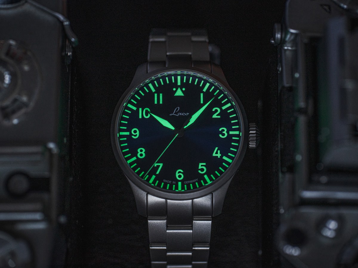 Laco Pilot Basic Augsburg Blue Hour Bracelet 862100.MB Image 2
