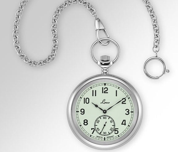 Laco Pocket Watch Navy Wilhelmshaven D 861204 Image 3