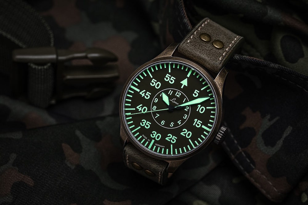 Laco Watch Pilot Basic Aachen Oliv 42 862128 Image 2