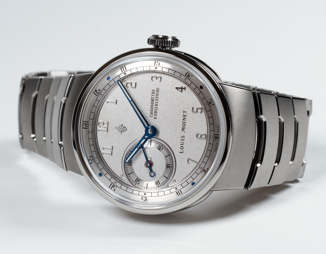 Louis Moinet 1816 Chronograph Titanium Watch LM-150.20.60 Image 5