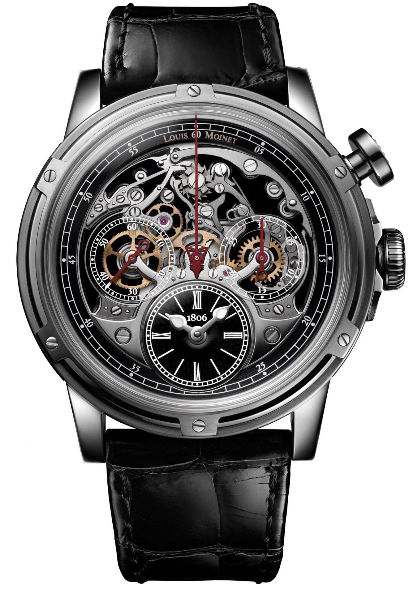 Louis Moinet MemOris Superlight Black Limited Edition Watch LM-79.20.50 Image 1