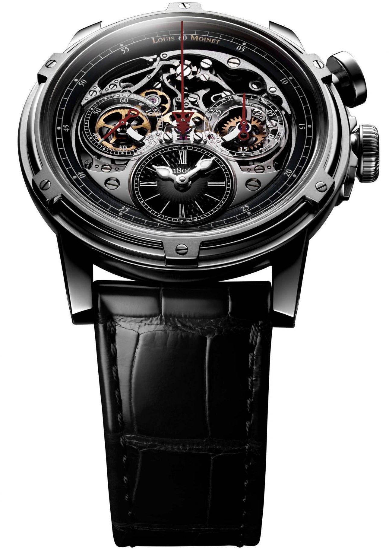 Louis Moinet MemOris Superlight Black Limited Edition Watch LM-79.20.50 Image 2
