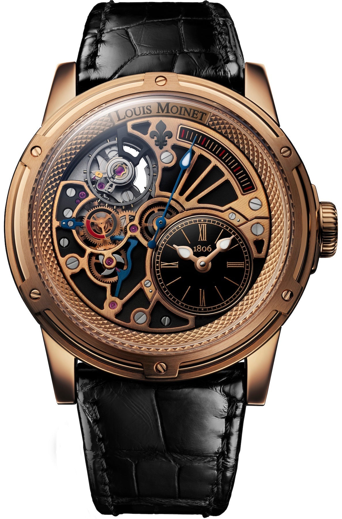 Louis Moinet Tempograph Chrome Watch LM-50.50.50 WB Image 1