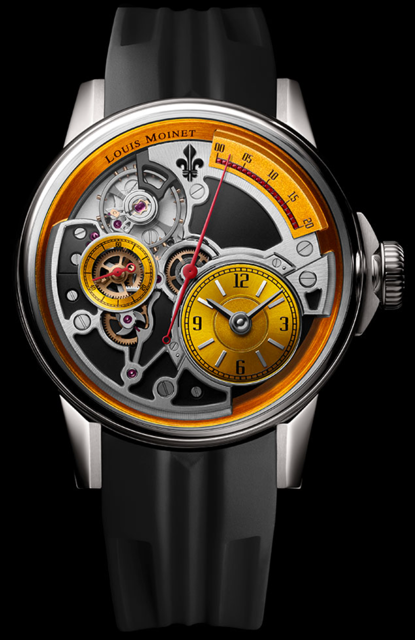Louis Moinet Tempograph Spirit Amber Limited Edition Watch LM-85.20.31 Image 1