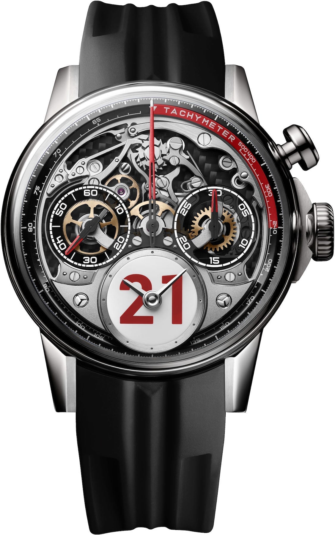 Louis Moinet Time To Race Titanium Limited Edition Watch LM-96.20.8A Image 1