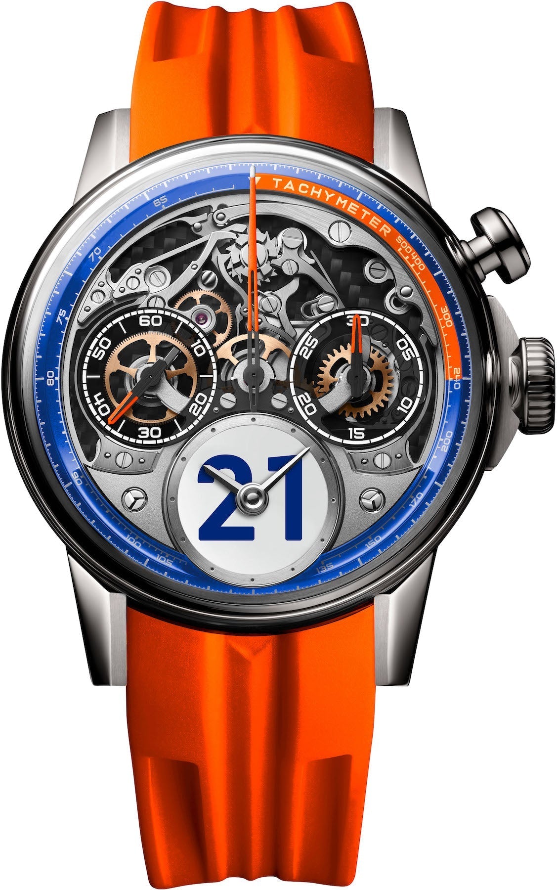 Louis Moinet Time To Race Titanium Limited Edition Watch LM-96.20.8O Image 1