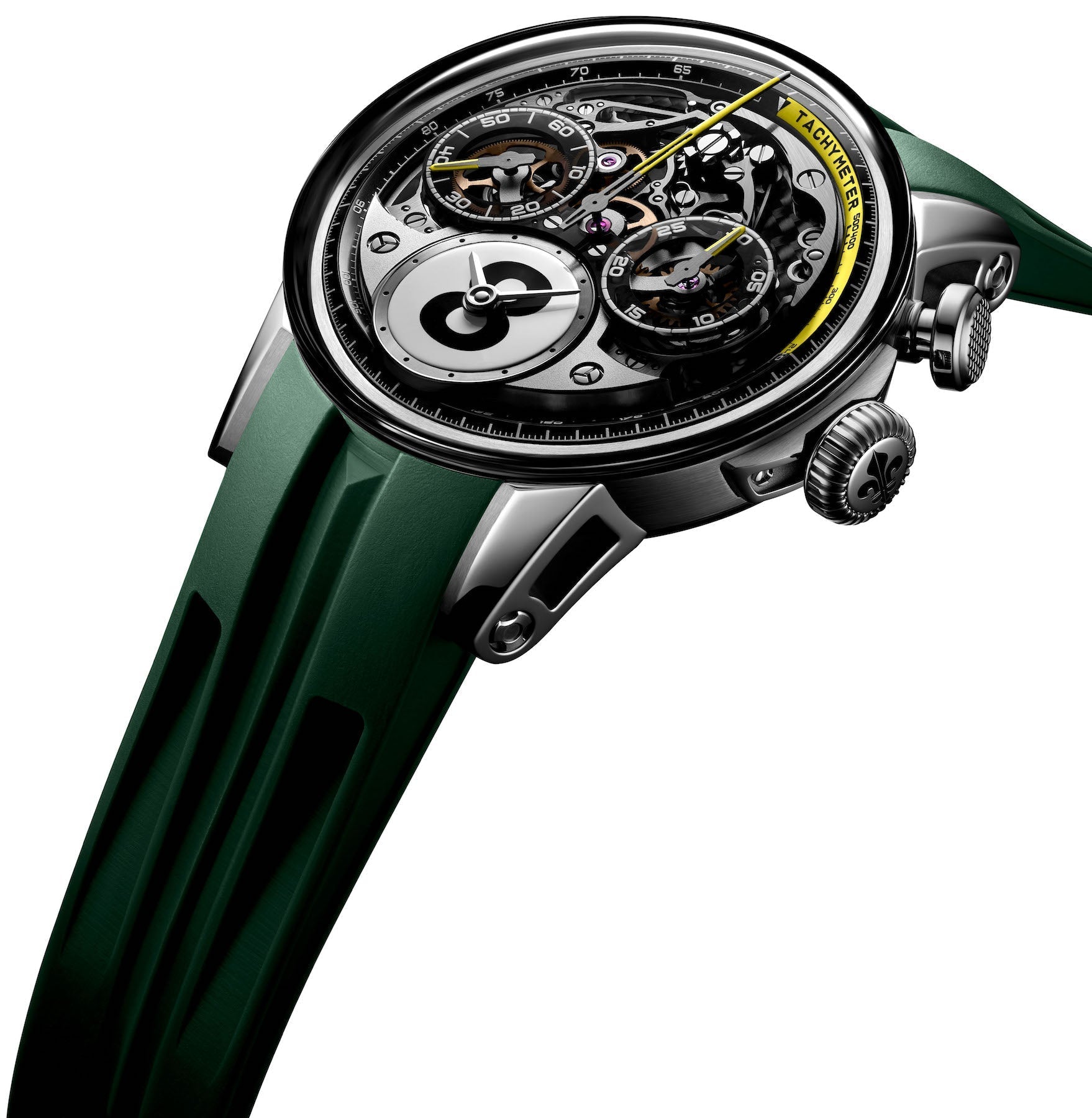 Louis Moinet Time To Race Titanium Limited Edition Watch LM-96.20.8VF Image 2