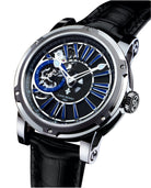 Louis Moinet Watch Metropolis Blue Black Limited Edition LM-45.10.50 Image 1