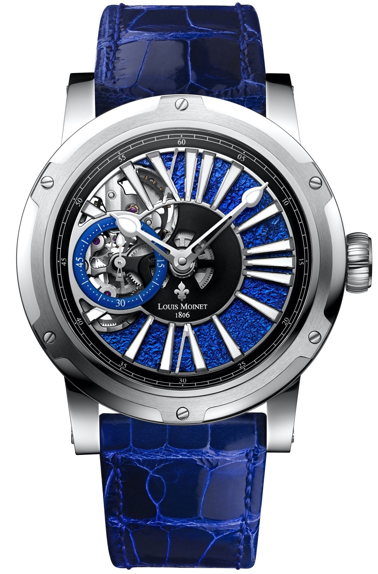 Louis Moinet Watch Metropolis Magic Blue Limited Edition LM-45.10.20 Image 1