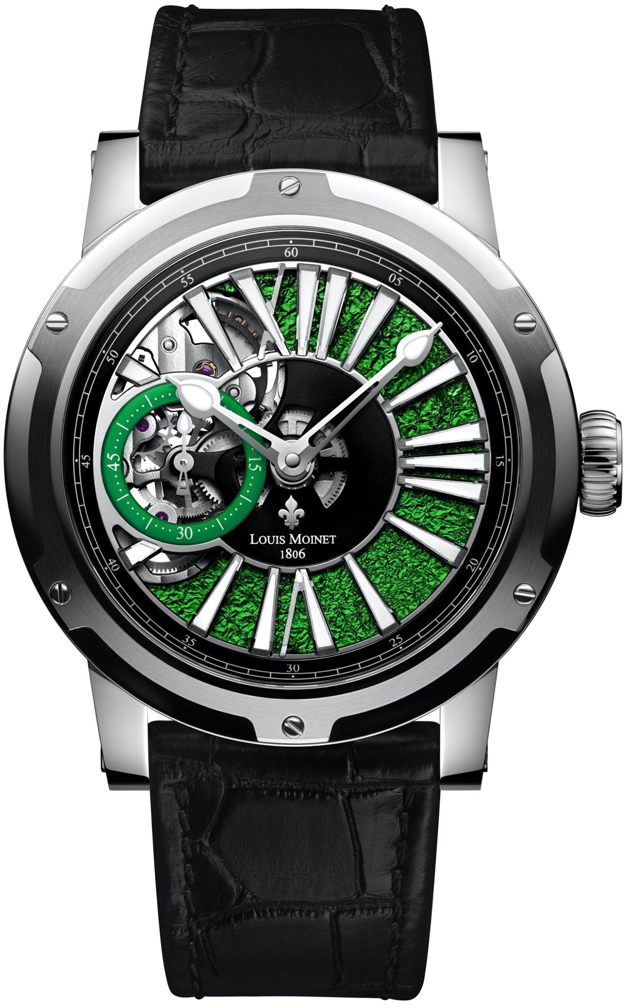 Louis Moinet Watch Metropolis Magic Green Limited Edition LM-45.10.31 Image 1