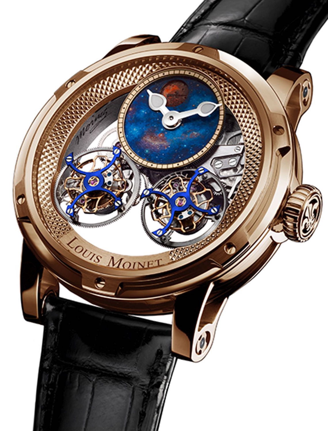Louis Moinet Watch Sideralis Evo Rose Gold Limited Edition LM-52.50.20 Image 1