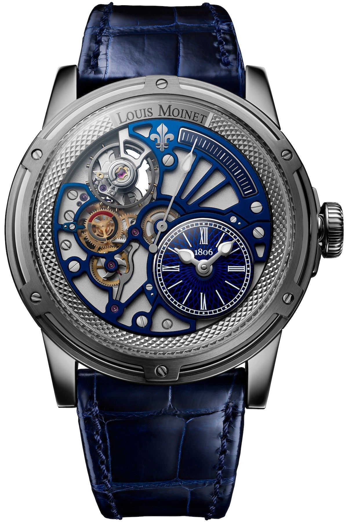 Louis Moinet Watch Tempograph Chrome LM-50.10.20 WB Image 1