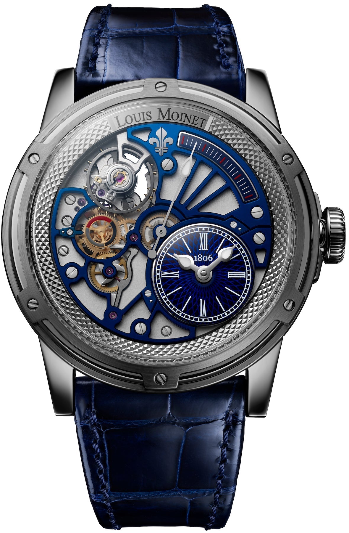 Louis Moinet Watch Tempograph Chrome LM-50.70.20 WB Image 1