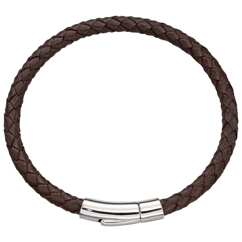 Little Star Leather Dan Mens Bracelet LSB0222