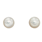 Little Star Sterling Silver Pearl Evie Childs Stud Earrings LSE0149