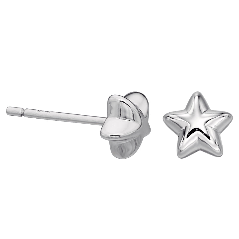 Little Star Sterling Silver Elle Star Childs Stud Earrings LSE0182_2