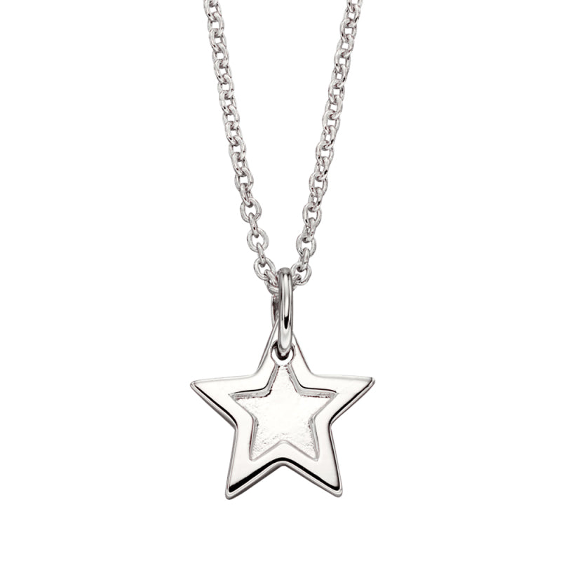 Little Star Sterling Silver Layla Star Childs Necklace LSN0145