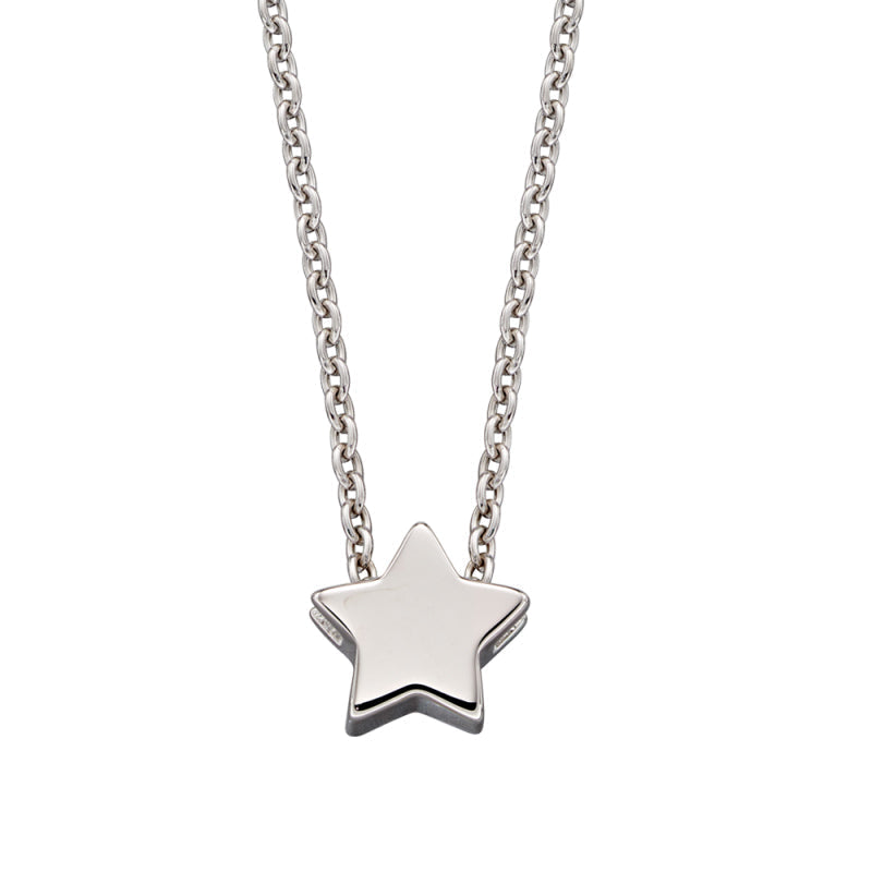 Little Star Sterling Silver Alice Star Childs Necklace LSN0260