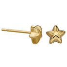 Little Star Sterling Silver Gold Plated Sophie Star Childs Stud Earrings LSE0154_2