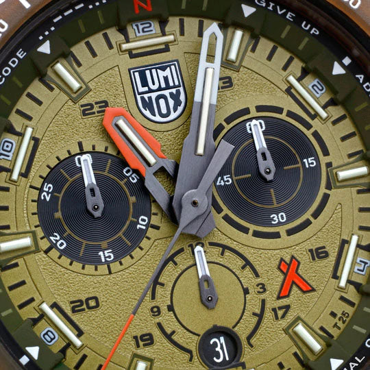 Luminox Bear Grylls Master #TIDE 3740 Series Olive Black Watch XB.3757.ECO Image 5