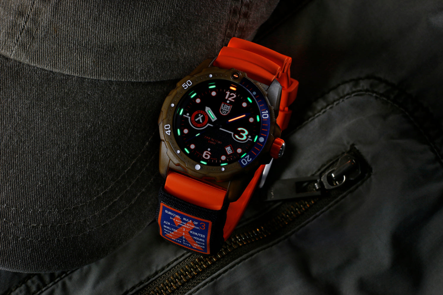 Luminox Bear Grylls Survival Rule Of 3 ECO 3720 Series Watch XB.3729.ECO Image 10