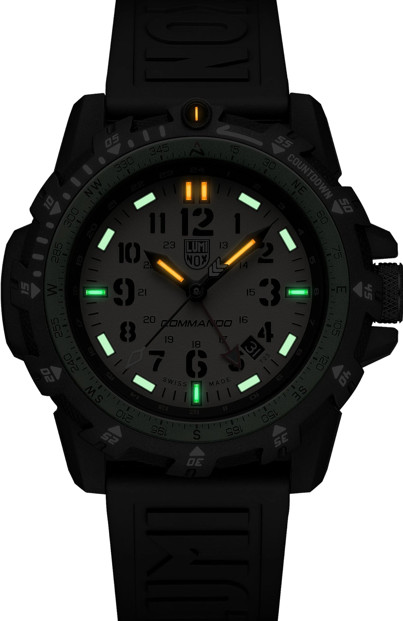 Luminox Land Commando Raider 3320 Series Black Watch LUM-433 Image 2