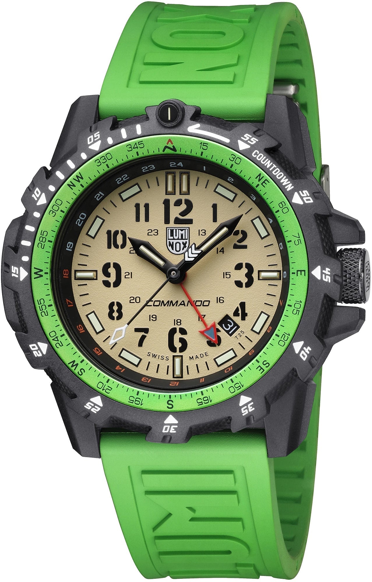 Luminox Land Commando Raider 3320 Series Green Watch LUM-434 Image 2