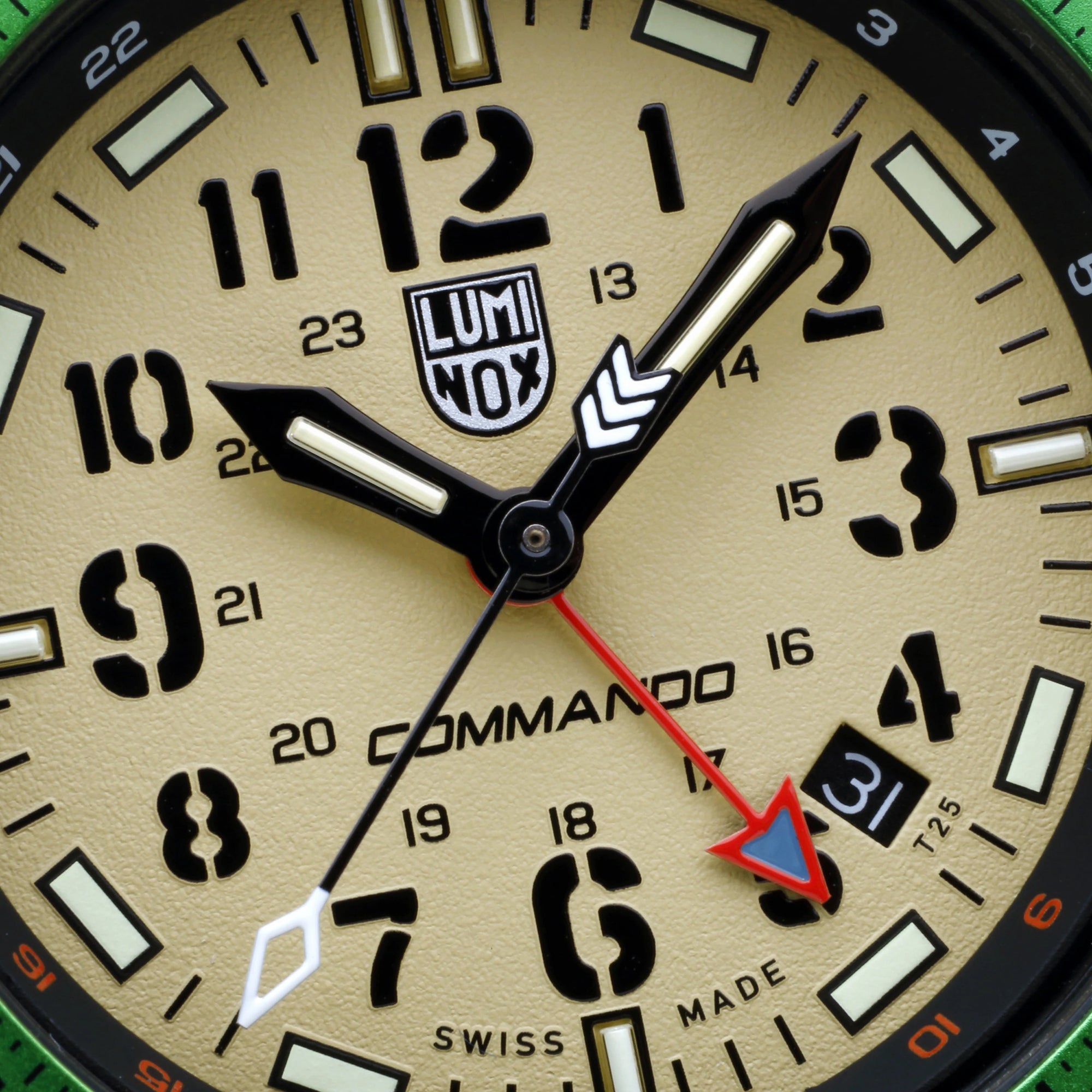 Luminox Land Commando Raider 3320 Series Green Watch LUM-434 Image 4