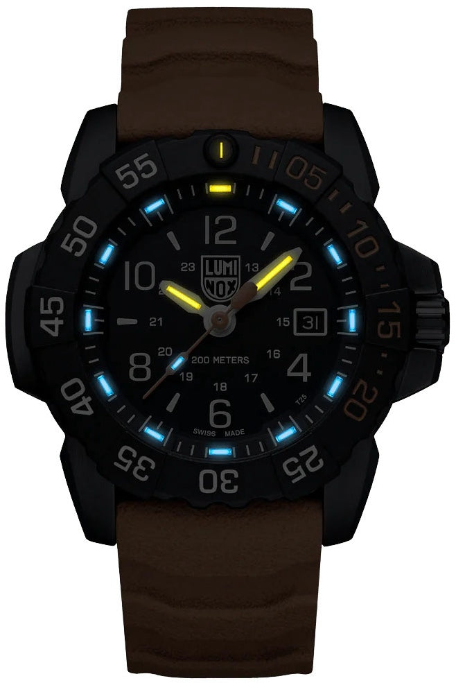 Luminox Navy Seal Foundation 45mm Back To The Blue Watch XS.3253.CBNSF.SET Image 3