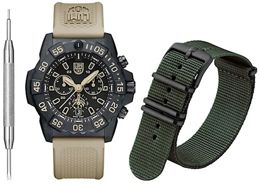 Luminox Navy Seal Foundation Chronograph 3580 Series Watch XS.3590.NSF.SET Image 2