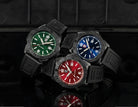 Luminox Pacific Diver Black Steel Blue 3120 Series Watch XS.3123.B Image 3