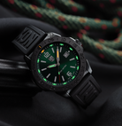 Luminox Pacific Diver Black Steel Green  3120 Series Watch XS.3137.B Image 2
