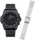 Luminox Pacific Diver Chronograph 44mm 3140 Series Blackout Watch XS.3141.BO.1.SET Image 2