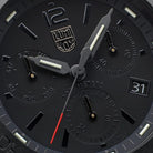 Luminox Pacific Diver Chronograph 44mm 3140 Series Blackout Watch XS.3141.BO.1.SET Image 4
