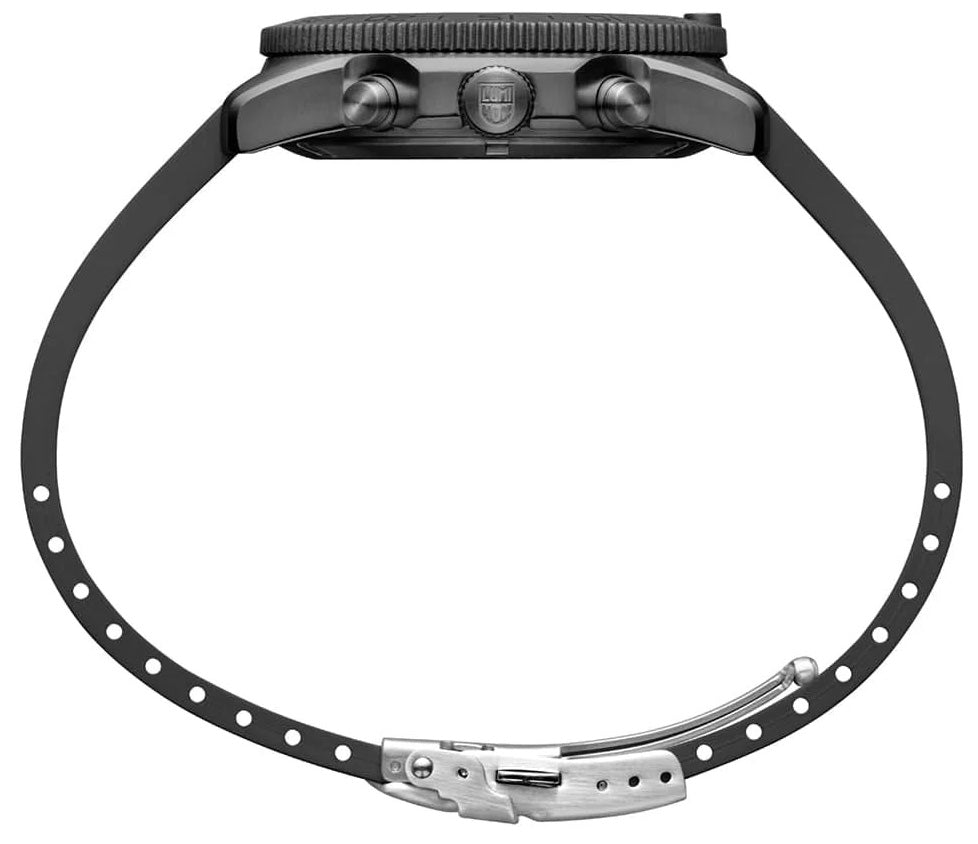 Luminox Pacific Diver Chronograph 44mm 3140 Series Blackout Watch XS.3141.BO.1.SET Image 7