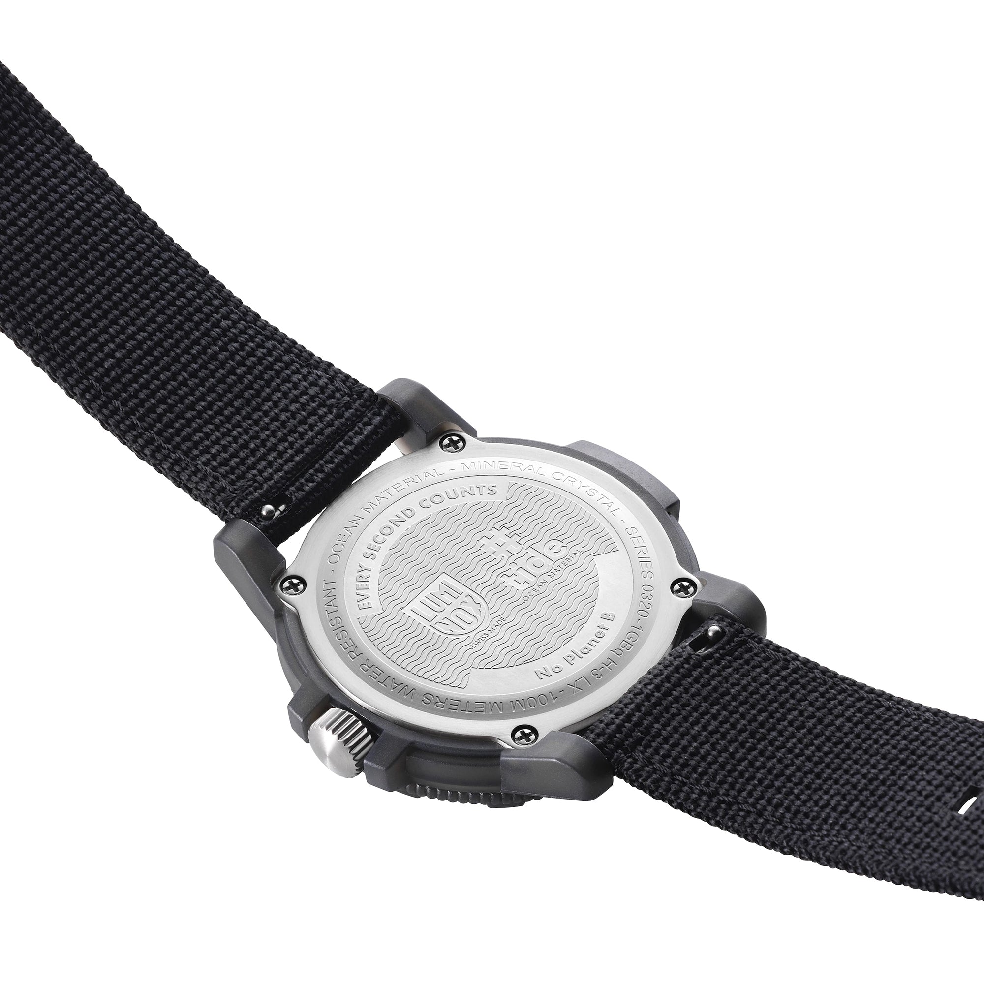 Luminox Sea Leatherback Sea Turtle Giant 0320 Series Black Watch XS.0321.ECO Image 5
