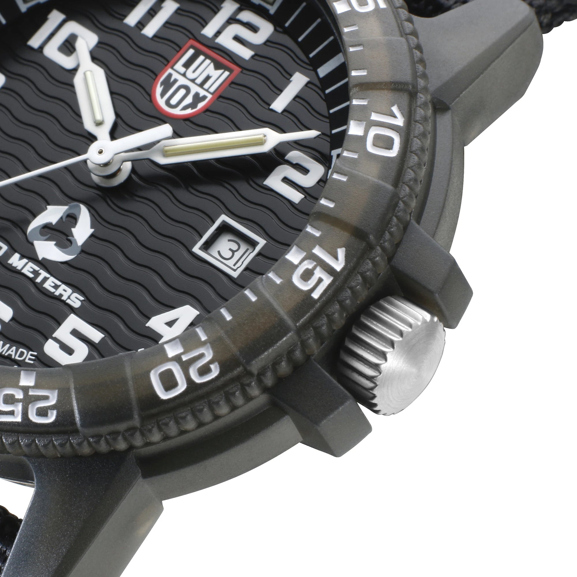 Luminox Sea Leatherback Sea Turtle Giant 0320 Series Black Watch XS.0321.ECO Image 7