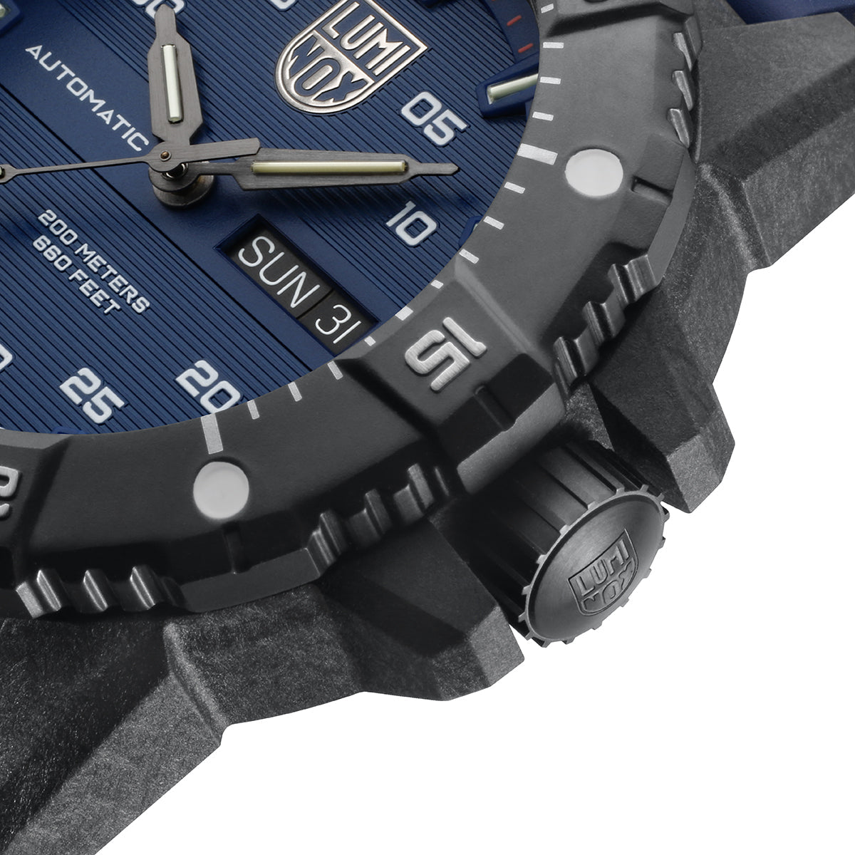 Luminox Sea Master Automatic Carbon Seal 3800 Series Watch XS.3863 Image 7