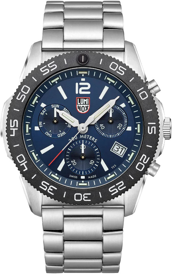 Luminox Sea Pacific Diver 3140 Black Blue Bracelet Watch XS.3144 Image 1